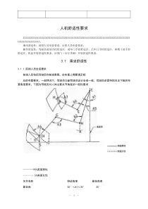 汽车人机工程标准