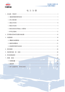 电力专业主要施工项目安装工艺标准图片（PDF34页）