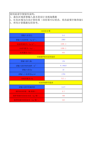 搅拌桩水灰比-和水泥掺入量计算表