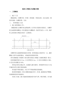 市政工程给水施工方案