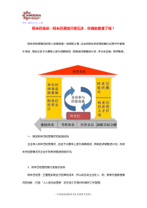 阿米巴培训：阿米巴落地只需五步-你真的看懂了吗？