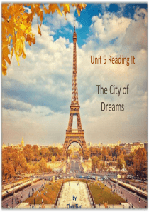 知行英语综合教程1-Unit-5-The-City-of-Dreams