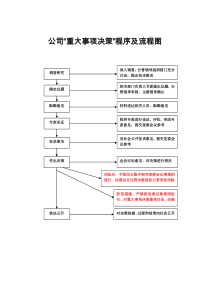 “三重一大”事项决策程序及流程3