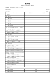 利润表样本