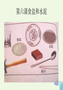 [精品课件]六年级科学上册-食盐和水泥课件3-青岛版