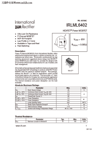 IRLML6402TRPBF中文资料