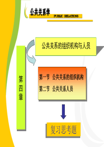 第四章公共关系的组织机构与人员ppt-兰州商学院——We