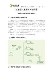 压缩空气激波吹灰器价格（DOC31页）