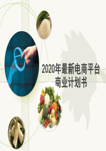 2020年最新电商平台商业计划书