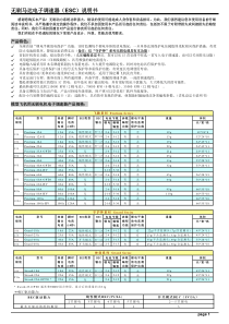 好盈电调说明书(大众傻瓜版)