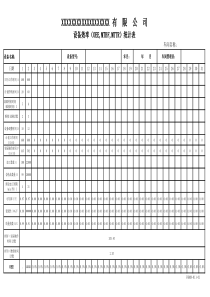 IATF16949之设备效率OEE-MTBF-MTTR统计函数表