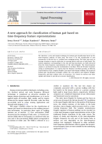 人体运动分析A new approach for classification of human g