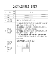 建筑工程项目检查标准实用版(安全、质量)