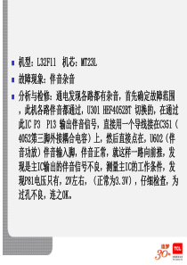 TCL液晶电视维修案例