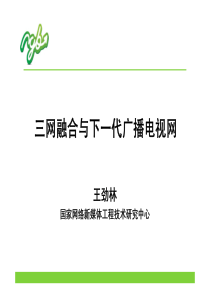 三网融合与下一代广播电视网