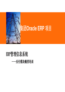 Oracle_ERP_EBS_应付模块AP概要培训