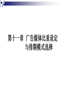 广告媒体研究十一