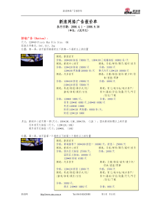 新浪网络广告报价