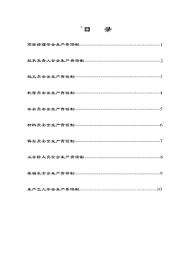 施工安全责任制