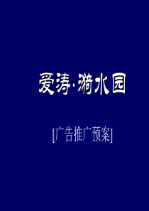 爱涛漪水园广告推广预案PPT48(3)