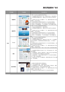 腾讯富媒体广告报价单(XXXX1001-XXXX331)