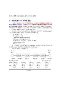 GT寻址方式以及号码分析原则