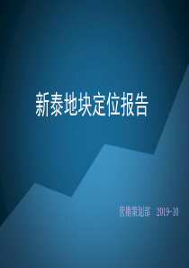 乾丰地产新泰地块定位报告