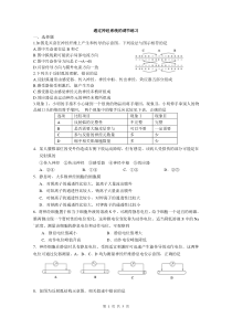 通过神经系统的调节练习