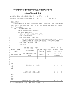 劳务分包自查报告(张君清)