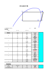 空调蒸发器系统设计(完全表格)