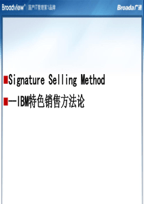 SSM-IBM特色销售方法论(PPT-135页)