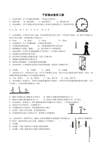 平面镜成像同步练习题