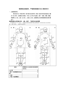 银屑病PASI图表评分