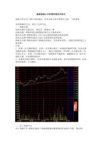 超级短线之分时图的绝佳买卖点