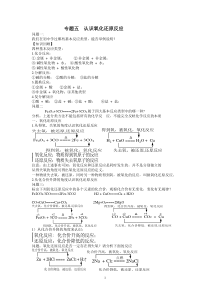 认识氧化还原反应