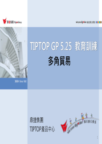 TIPTOPGP525-多角贸易管理