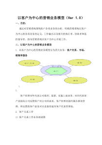 303 华为以客户为中心的营销业务模型(Ver 10)