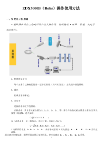 EDX3000-RoHS操作使用说明-客户培训