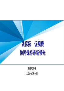 XXXX上半年中国移动集团客户业务经营情况分析及下半年发展规划