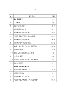 花岗岩铺装工程施工组织设计