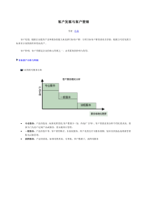 客户发展与客户管理