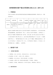 忠科绿苑意向客户分析报告