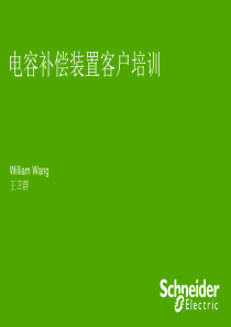 电容补偿装置客户培训