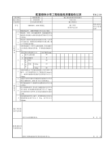 107 配筋砌体分项工程检验批质量验收记录 Tj4-2-18