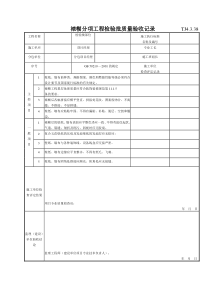 177  裱糊分项工程检验批质量验收记录TJ4-3-38