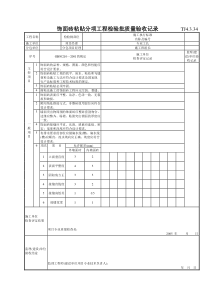 173 饰面砖粘贴分项工程检验批质量验收记录TJ4-3-34