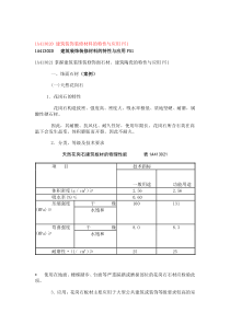 1A413020 建筑装饰装修材料的特性与应用P51