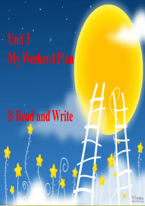 新版PEP小学英语六年级上册-Unit-3-My-weekend-plan-B-Read-and-w