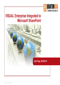 VISUAL Enterprise Integrated to Microsoft SharePoi