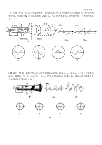 示波器原理典型题目